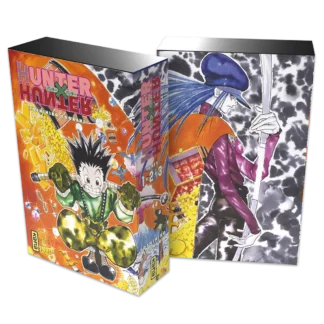 Coffret Hunter X Hunter avec les tomes 1 à 3 du Manga
