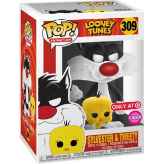 Funko Pop Looney Tunes Sylvester & Tweety Special Edition numéro 309 Flocked