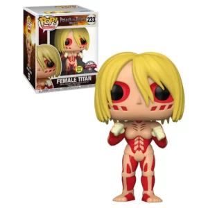 Funko Pop l'Attaque des Titans Female Titan 6 pouces 233 GITD Special Edition