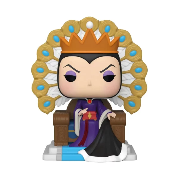 Funko Pop Disney Deluxe Evil Queen on Throne 1088 1-2 Pop - DISNEY - Evil Queen Throne Villains Deluxe (1088)