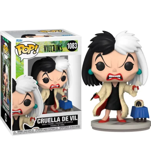 Funko Pop Disney Villains Cruella de Vil 1083 1-1 Funko Pop Disney Villains Cruella de Vil numéro 1083