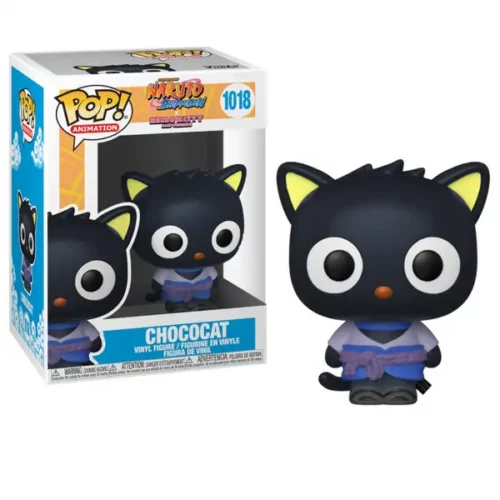 Funko Pop Hello Kitty Naruto Chococat 1018 1-1 Pop - HELLO KITTY - Chococat Sasuke (1018)