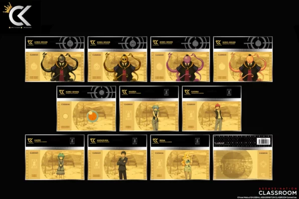 Golden Ticket Assassination Classroom - Collection 2 Golden Ticket Cartoon Kingdom Assassination Classroom - Collection 2 complète