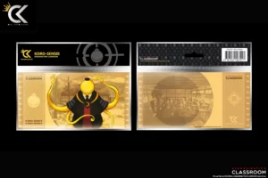 Golden Ticket Cartoon Kingdom Assassination Classroom - Koro Sensei jaune sourire