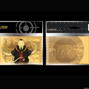 Golden Ticket Cartoon Kingdom Assassination Classroom - Koro Sensei jaune pâle