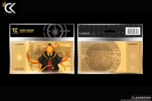 Golden Ticket Cartoon Kingdom Assassination Classroom - Koro Sensei Orange rond rouge