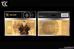 Golden Ticket Cartoon Kingdom Assassination Classroom - Koro Sensei Rose Traits sous les Yeux
