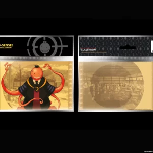 Golden Ticket Cartoon Kingdom Assassination Classroom - Koro Sensei Rouge Veine Gonflée