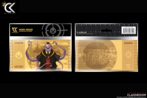 Golden Ticket Cartoon Kingdom Assassination Classroom - Koro Sensei Violet et Croix