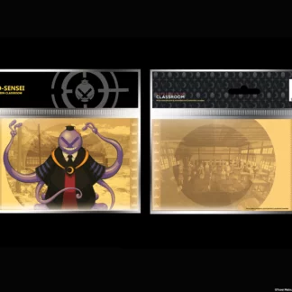 Golden Ticket Cartoon Kingdom Assassination Classroom - Koro Sensei Violet et Croix