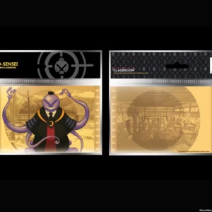 Golden Ticket Cartoon Kingdom Assassination Classroom - Koro Sensei Violet et Croix