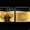 Golden Ticket Assassination Classroom - Koro Sensei AC09 Golden Ticket Cartoon Kingdom Assassination Classroom - Koro Sensei Or Coeurs Noirs dans les yeux