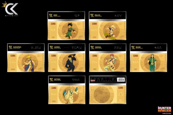 Golden Ticket Cartoon Kingdom Hunter x Hunter - Collection 1 complète