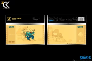 Golden Ticket Cartoon Kingdom The Smurfs, série Schtroumpfs n°1 - Handy Smurf, le Schtroumpf Bricoleur