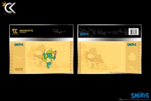 Golden Ticket Cartoon Kingdom The Smurfs, série Schtroumpfs n°1 - Smurfette, la Schtroumpfette