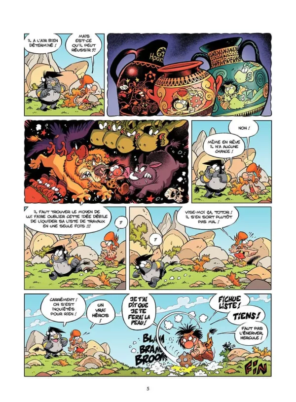 Les Petits Mythos tome 07-4 Les Petits Mythos tome 07 – Les Raclées d’Héraclès