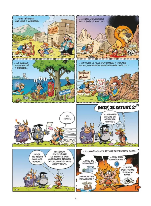 Les Petits Mythos tome 12-3 Les Petits Mythos tome 12 – Hermès conditionné