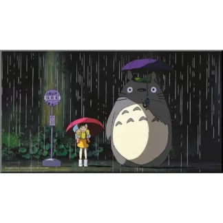 Tableau Mélaminé Mon Voisin Totoro, Bus Stop sous la pluie