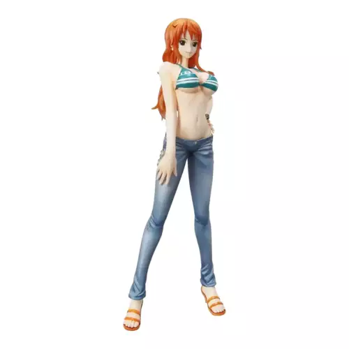 Figurine Nami Sailing Again One Piece Portrait.Of.Pirates MegaHouse Figurine Nami Sailing Again One Piece Portrait.Of.Pirates MegaHouse