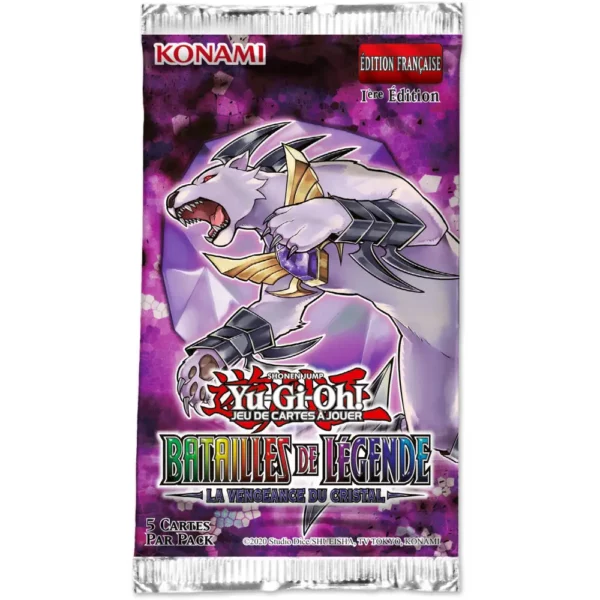 Booster Yu-Gi-Oh Batailles de Legende La Vengeance du Cristal Booster Yu-Gi-Oh Batailles de Légende La Vengeance du Cristal