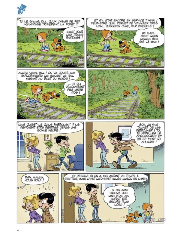 Boule et Bill tome 43 1-3 Boule & Bill tome 43 – L’Échappée Bill