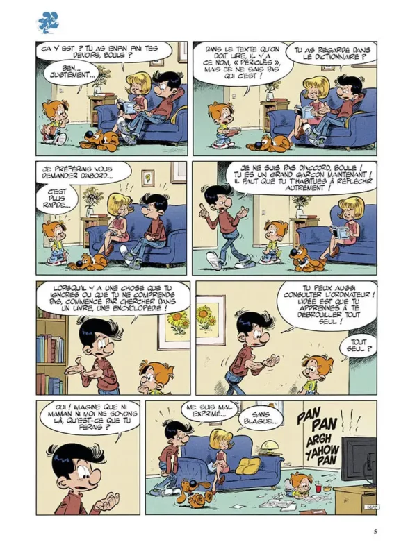 Boule et Bill tome 43 1-4 Boule & Bill tome 43 – L’Échappée Bill