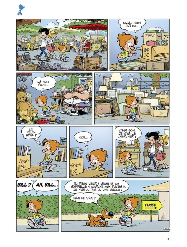 Boule et Bill tome 43 1-6 Boule & Bill tome 43 – L’Échappée Bill