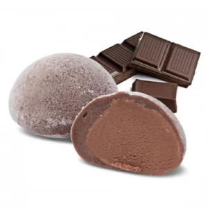 Cacao Mochi Chocolat Paquet de 8 pieces 80 grammes vue en coupe