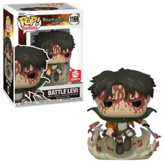 Funko Pop Attack On Titan Battle Levi AE Exclusive numéro 1169