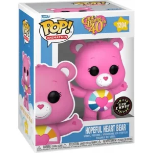 Funko Pop Version Chase Bisounours Cabe Bears 40th Hopeful Heart Bear numéro 1204 GITD, Glow in the Dark