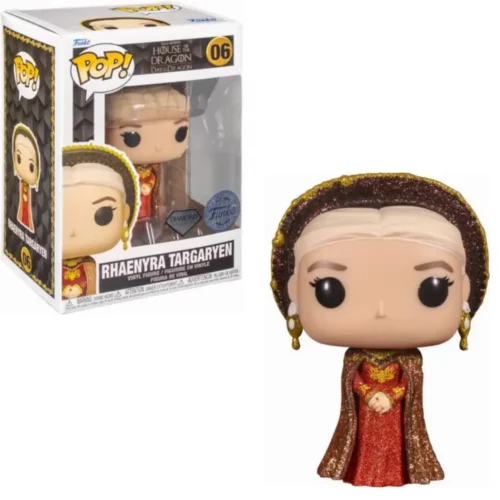 Funko Pop House of the Dragon Rhaenyra Targaryen 06 Diamond Collection 1-1 Funko Pop House of the Dragon Rhaenyra Targaryen numéro 06 Diamond Collection