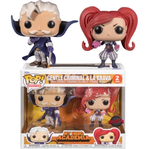 Funko Pop MHA Gentle Criminal La Brava Pack 2 Special Edition 1-1 Pop - MY HERO ACADEMIA - Gentle Criminal & La Brava Pack de 2 Special Edition