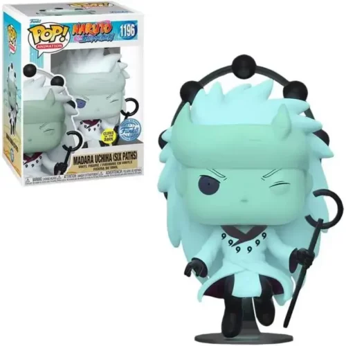 Funko Pop Naruto Shippuden Madara Uchiha Six Paths 1196 GITD 1-1 Funko Pop Naruto Shippuden Madara Uchiha Six Paths numéro 1196 Glow in the Dark