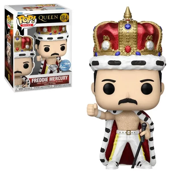 Funko Pop Rocks Queen Freddie Mercury Diamond 184 Special Edition 1-1 Pop - ROCKS - Freddie Mercury Diamond (184) Special Edition