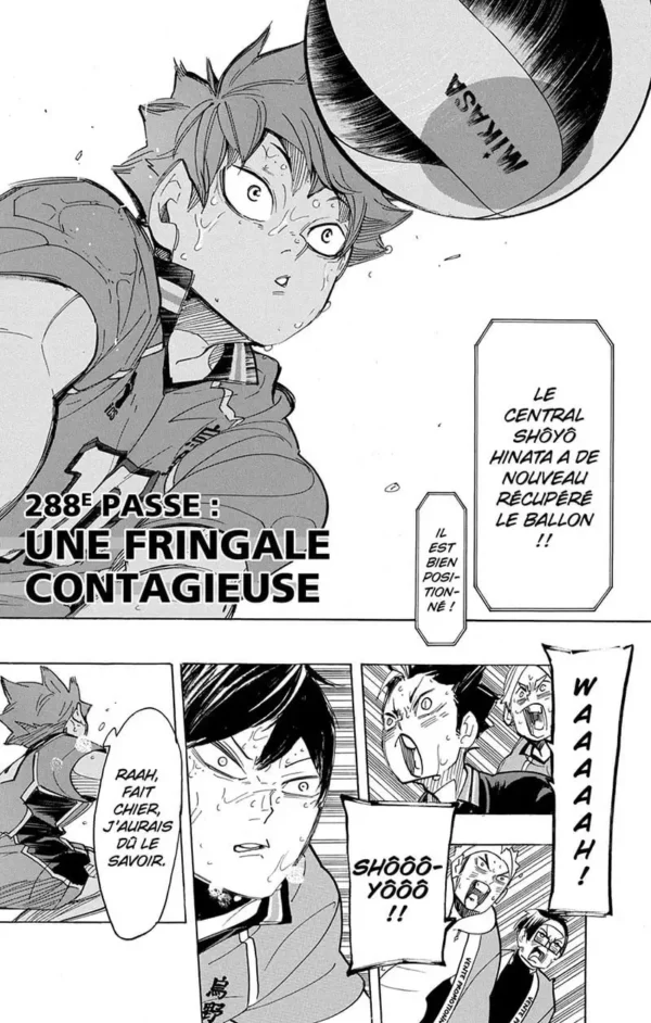 Haikyu Les As du Volley tome 33 1-3 Haikyu !! Les As du Volley tome 33