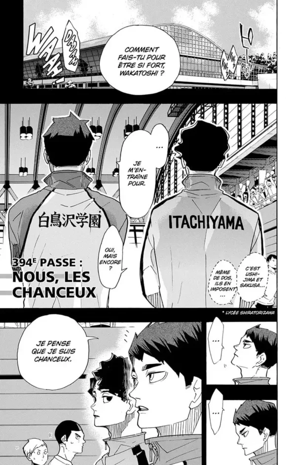 Haikyu Les As du Volley tome 45 1-2 Haikyu !! Les As du Volley tome 45