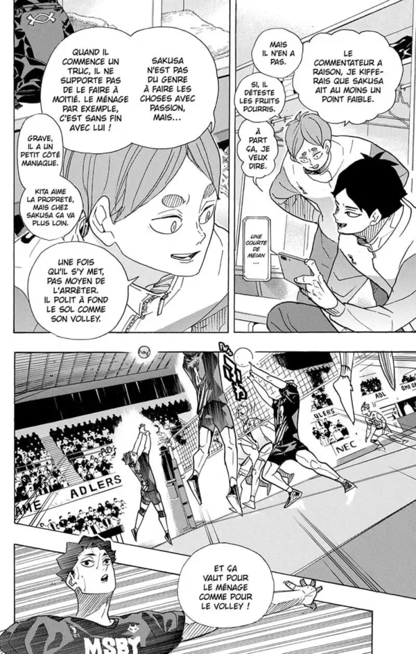 Haikyu Les As du Volley tome 45 1-5 Haikyu !! Les As du Volley tome 45