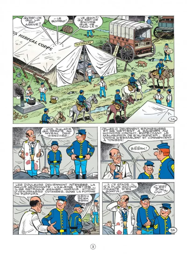 Les Tuniques Bleues Tome 58, Les Bleus se mettent au Vert