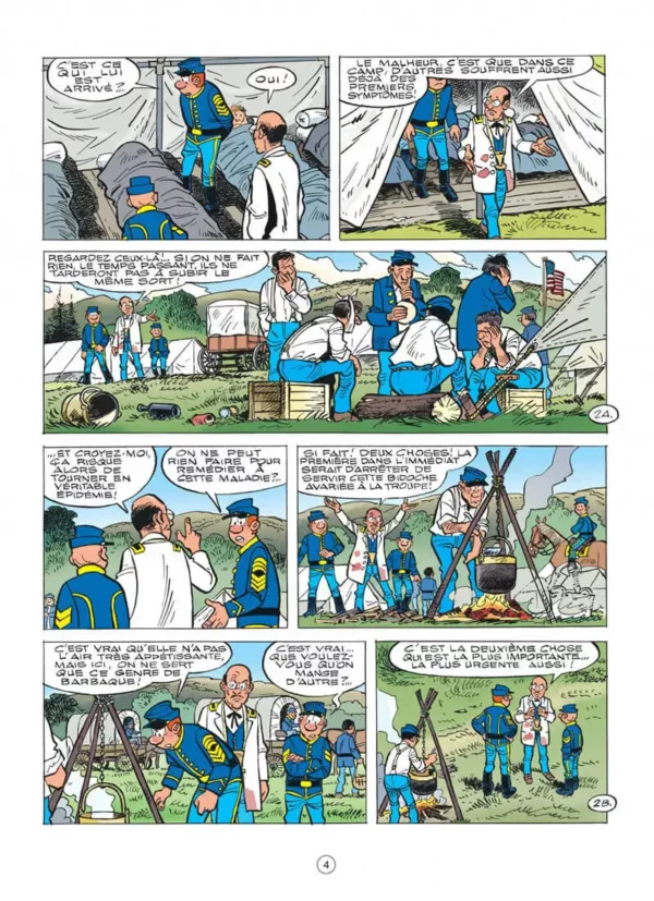 Les Tuniques Bleues Tome 58, Les Bleus se mettent au Vert