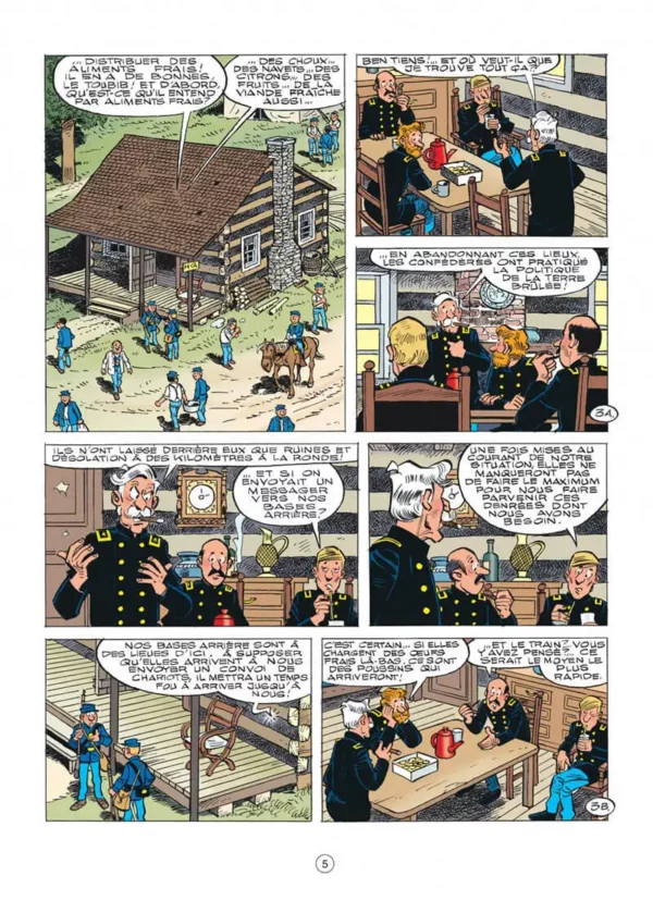 Les Tuniques Bleues Tome 58, Les Bleus se mettent au Vert