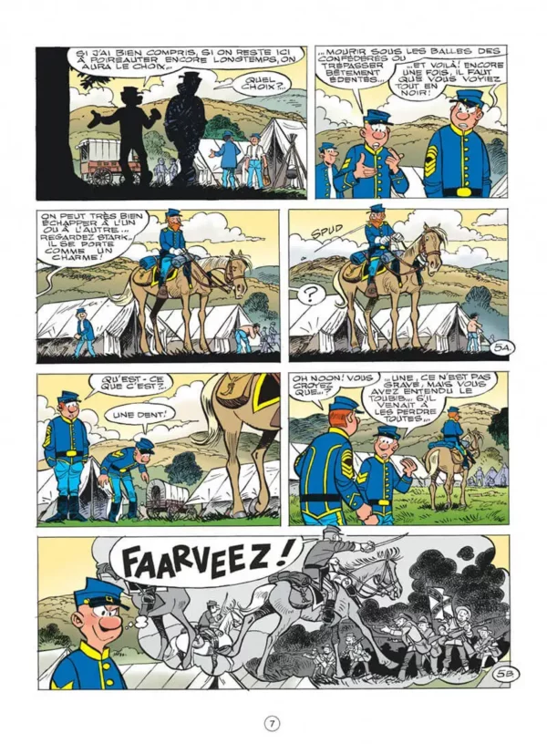 Les Tuniques Bleues Tome 58, Les Bleus se mettent au Vert