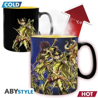 Mug Thermoréactif Saint Seiya - Chevaliers Or 460 ml