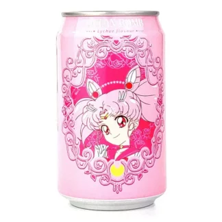 Eau Gazeuse aromatisée Litchi Sailor Chibi Moon
