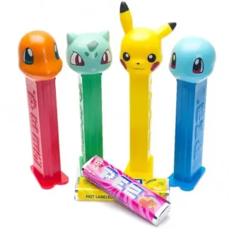 Distributeur de bonbons Pez Pokémon, 4 modèles au choix