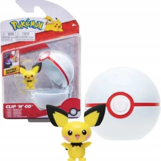 Pokémon Clip'N'Go Pichu et sa Pokéball
