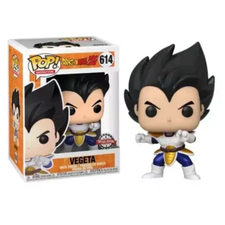 Funko Pop Pop Dragon Ball Z Vegeta Metal Effect numéro 614 Special Edition