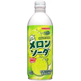 Ramune Sangaria Melon Soda 500 ml Bouteille Aluminium Refermable