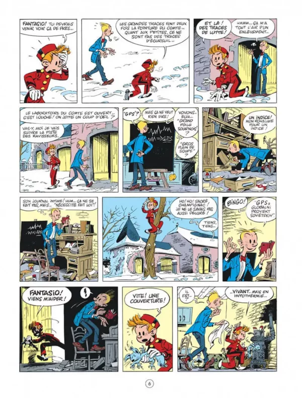 Spirou chez les Soviets 1-5 Spirou chez les Soviets