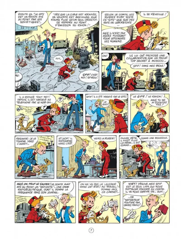 Spirou chez les Soviets 1-6 Spirou chez les Soviets