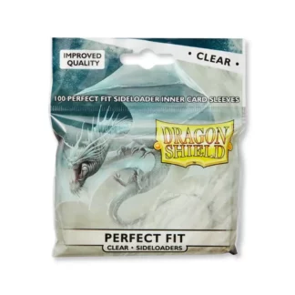 Dragon Shield Perfect Fit 100 Sleeves à Chargement Latéral transparentes